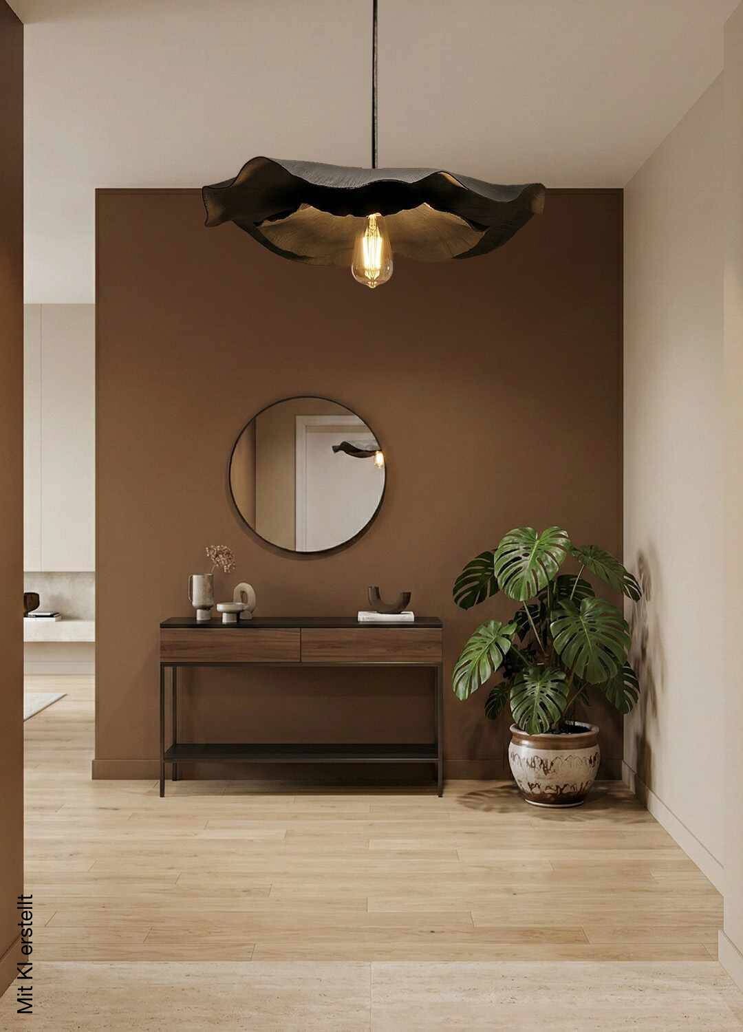Opviq Pendelleuchte schwarz Kunststoff B/H/T/L/D: ca. 58x80x58x58x58 cm E27 1 Brennstellen