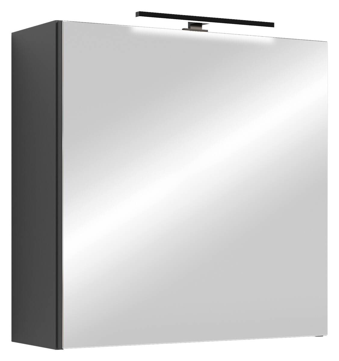 Spiegelschrank SPREE anthrazit B/H/T: ca. 60x60x15 cm