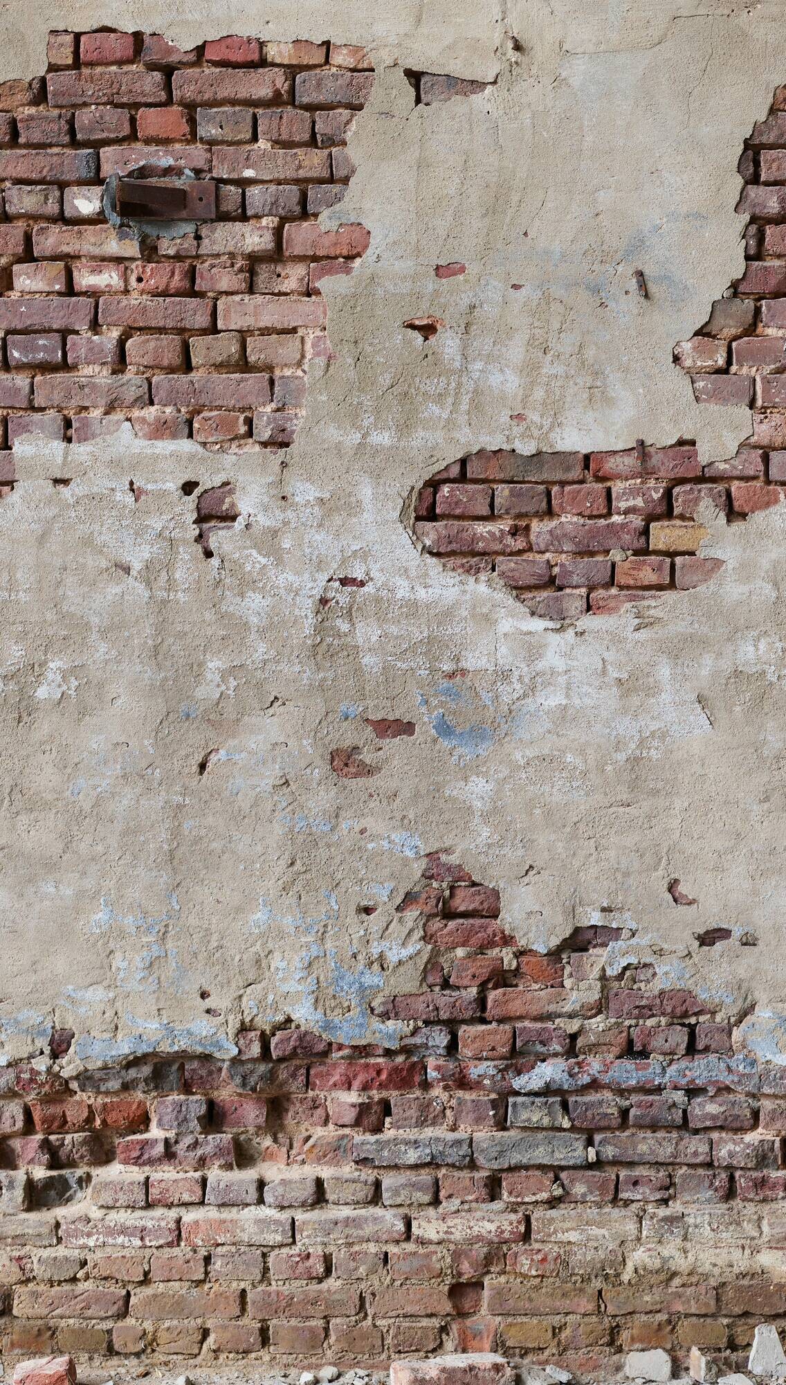 Livingwalls Fototapete Steinoptik creme braun B/L: ca. 280x159 cm