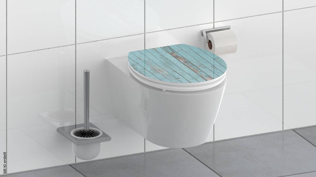 Eisl WC-Sitz Blue Wood MDF