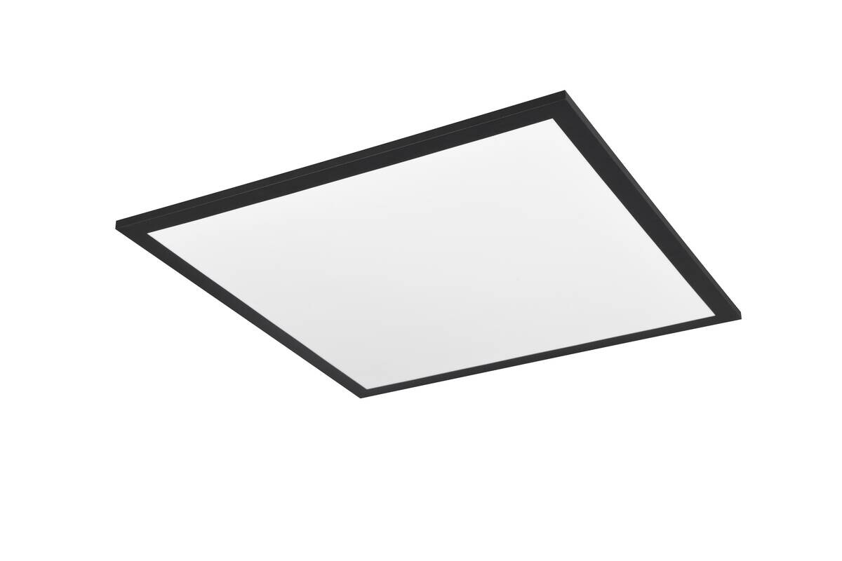 Reality LED-Deckenleuchte Beta R67664532 schwarz Metall B/H/T: ca. 44,5x50x44,5 cm 1 Brennstellen