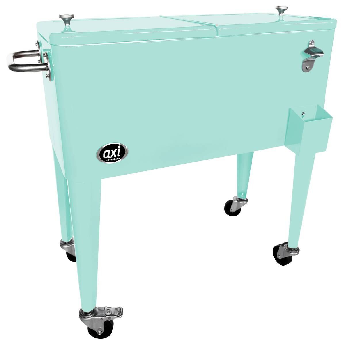 AXI Kühlwagen Retro mint Metall B/H/T: ca. 43x89x92 cm