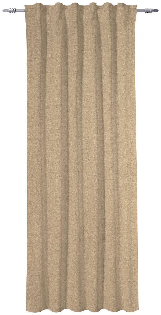 POCOline Kombivorhang Ulrich sand 100% Polyester B/L: ca. 135x245 cm