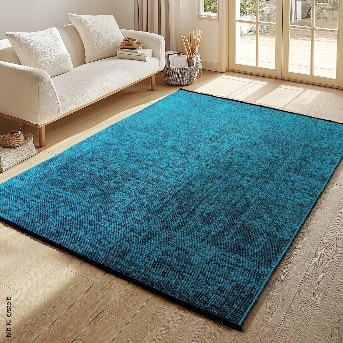 Ayyildiz Teppich SPACE blau B/L: ca. 140x200 cm