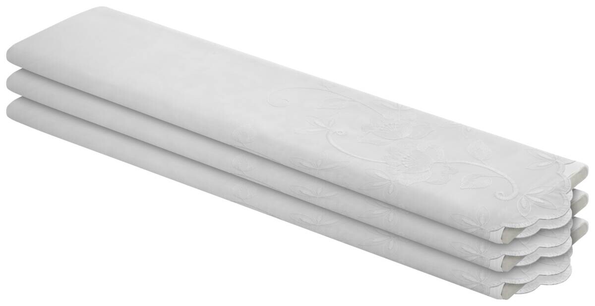 Store-Meterware Renzo weiß 100% Polyester H: ca. 280 cm