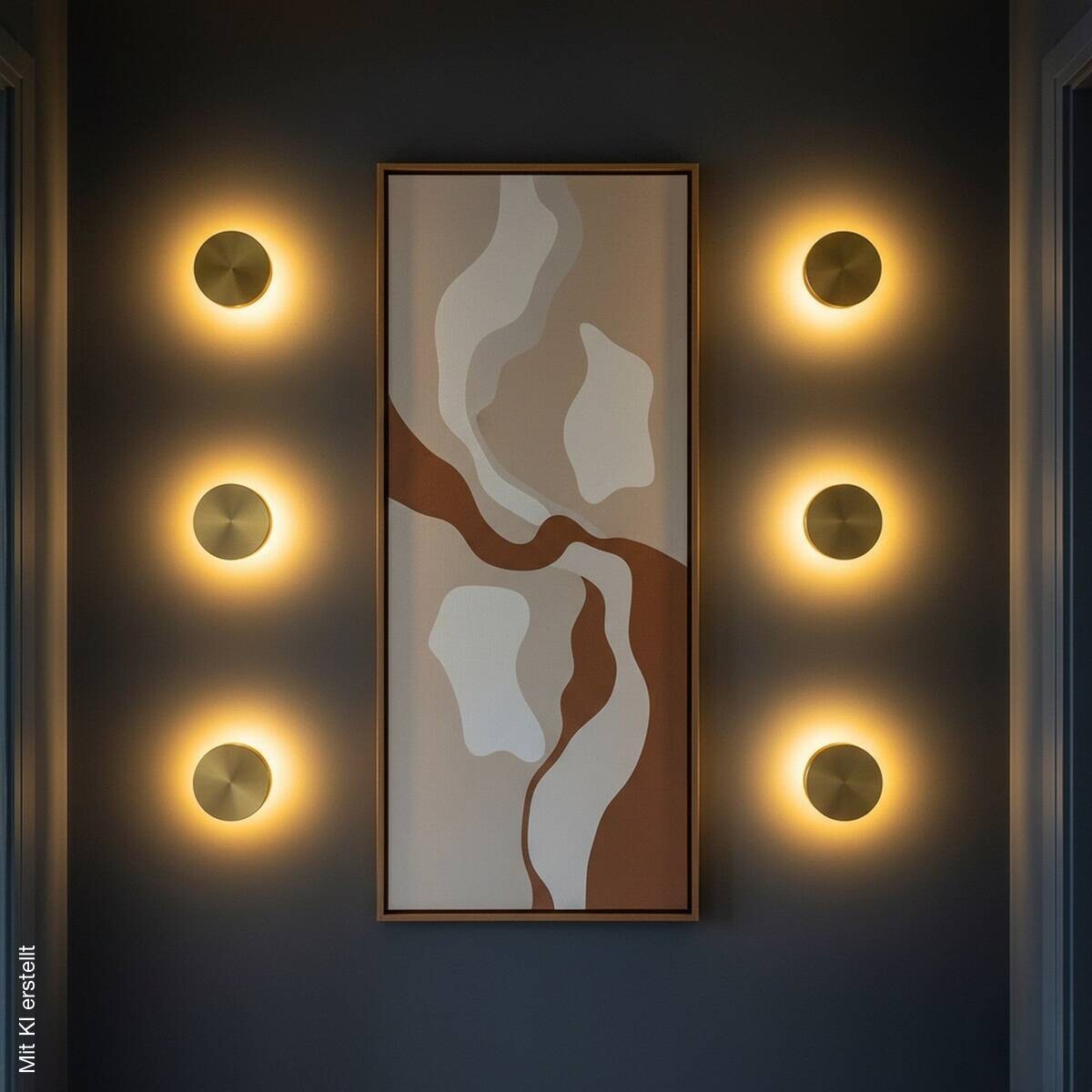 Opviq LED-Wandleuchte B/H/T: ca. 12x12x12 cm 1 Brennstellen