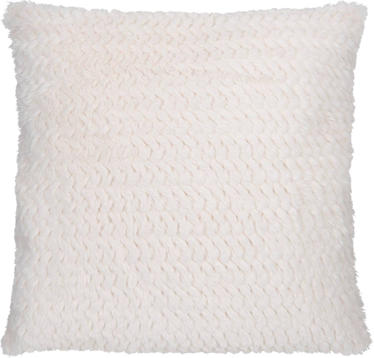 Dekokissen ecru 100% Polyester B/L: ca. 45x45 cm