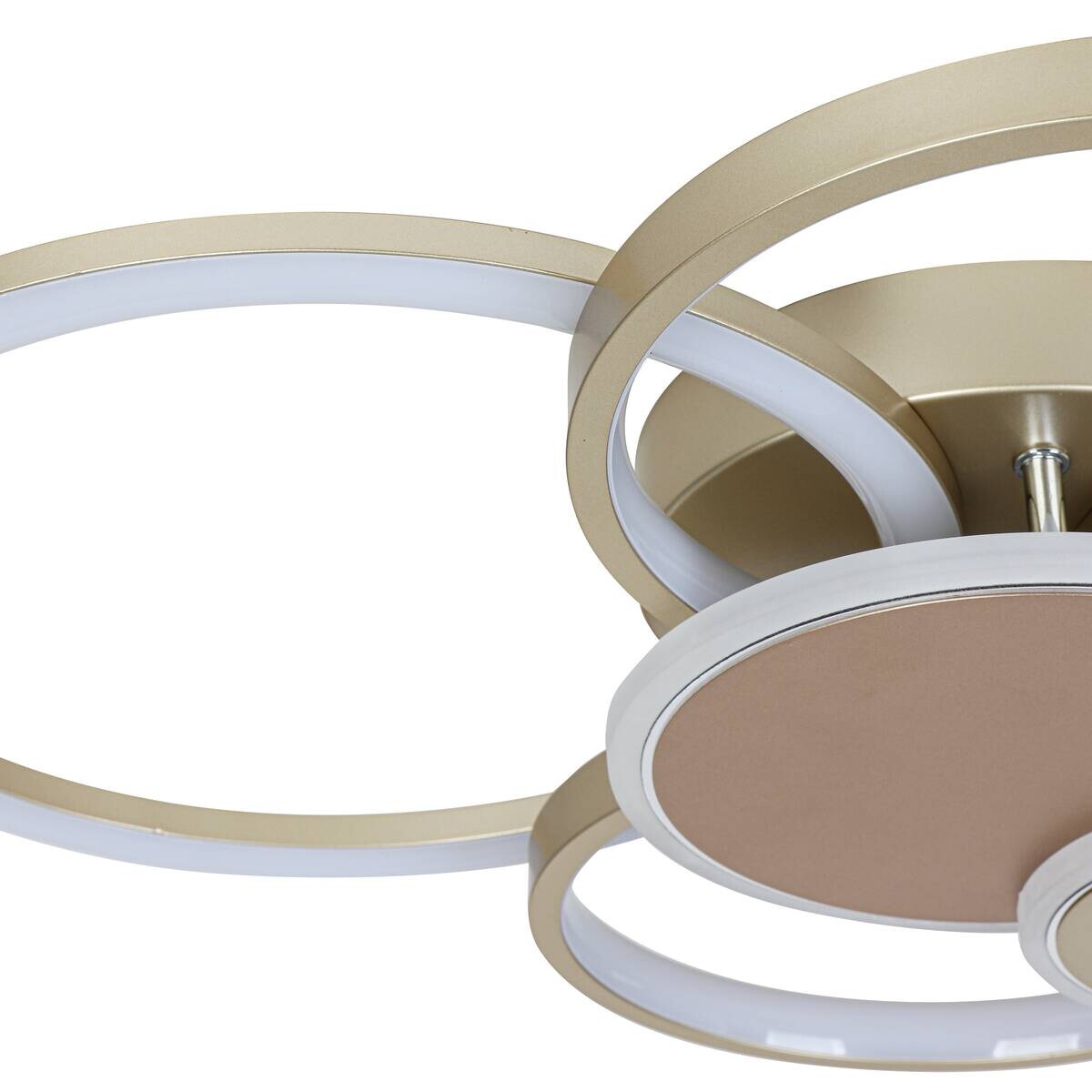 Nolo LED-Deckenleuchte champagner Metall