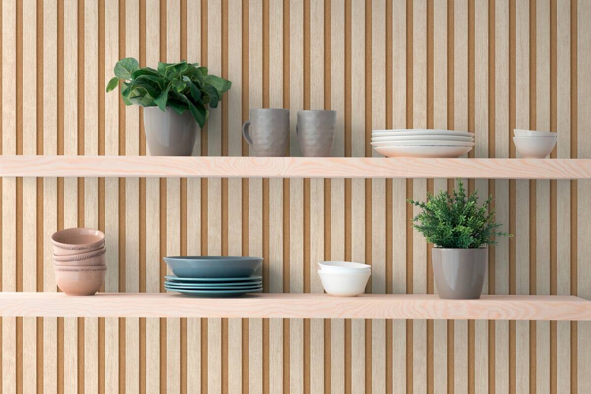 A.S.Creation Vliestapete braun beige B/H/D: ca. 53x1005x8,4 cm