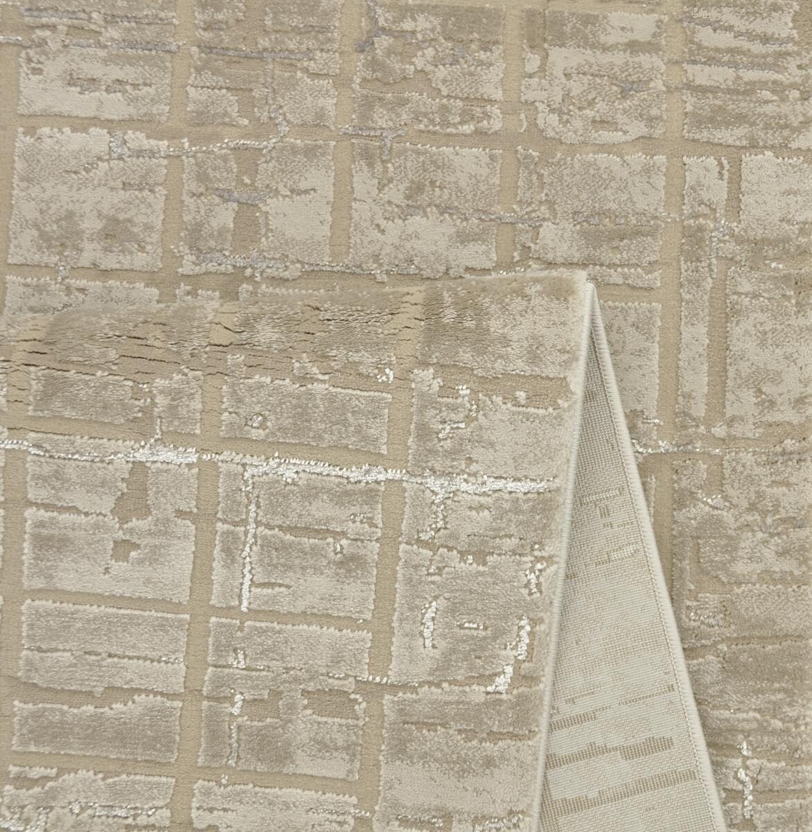 Merinos Webteppich Elite sand B/L: ca. 160x230 cm