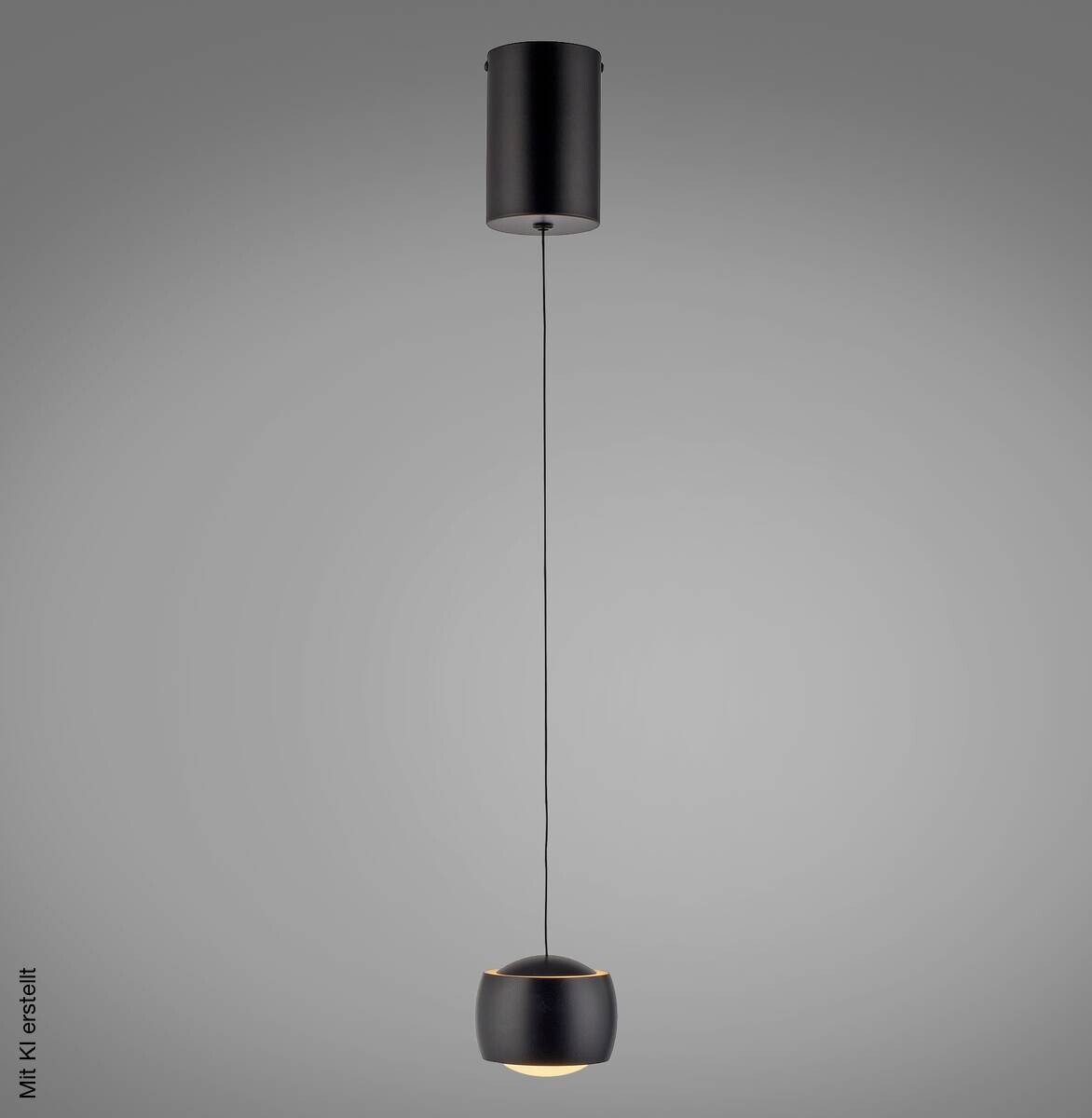 Just Light Pendelleuchte Ballini schwarz