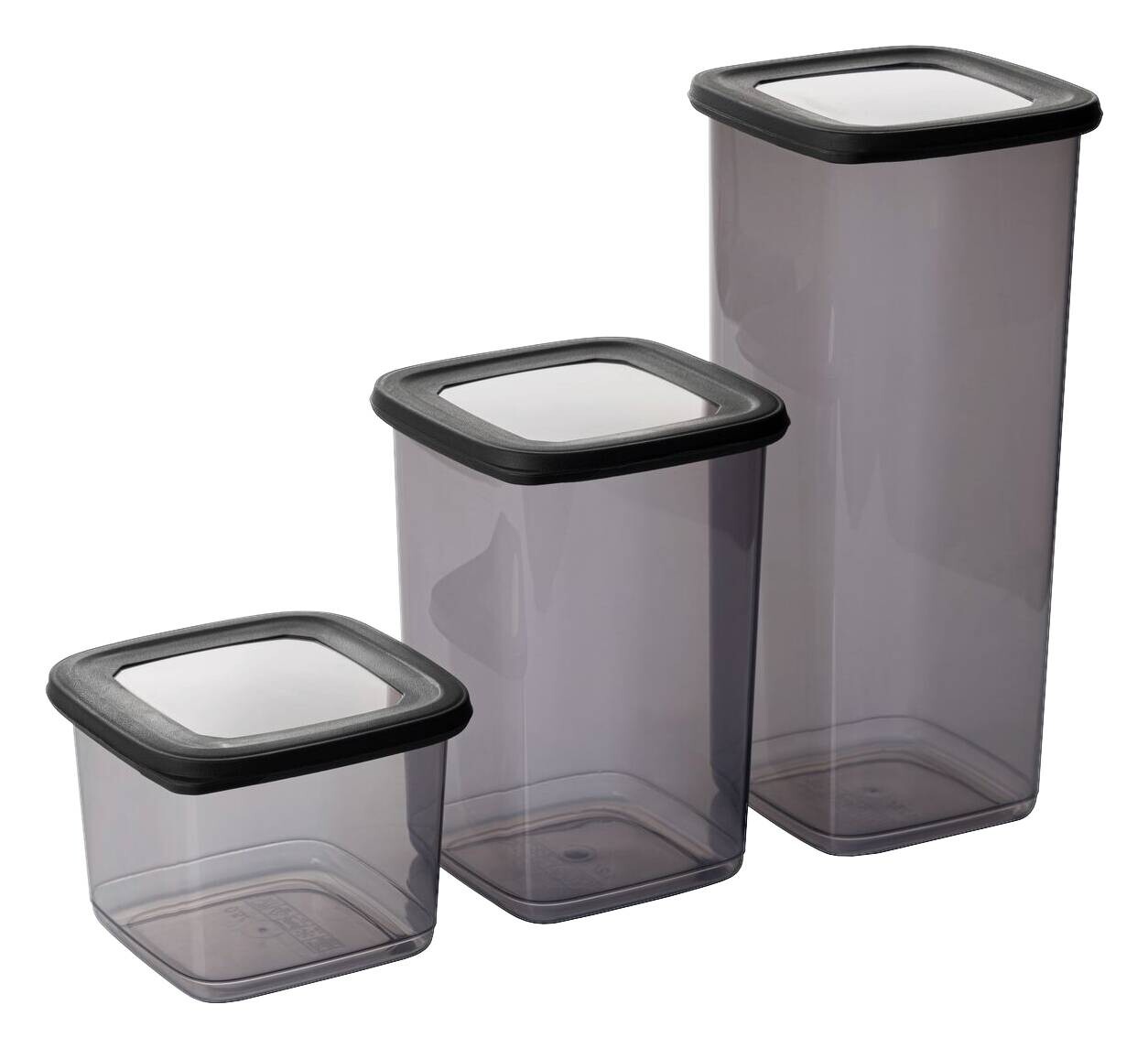 HermiaConcept Vorratsdosenset 12tlg. anthrazit