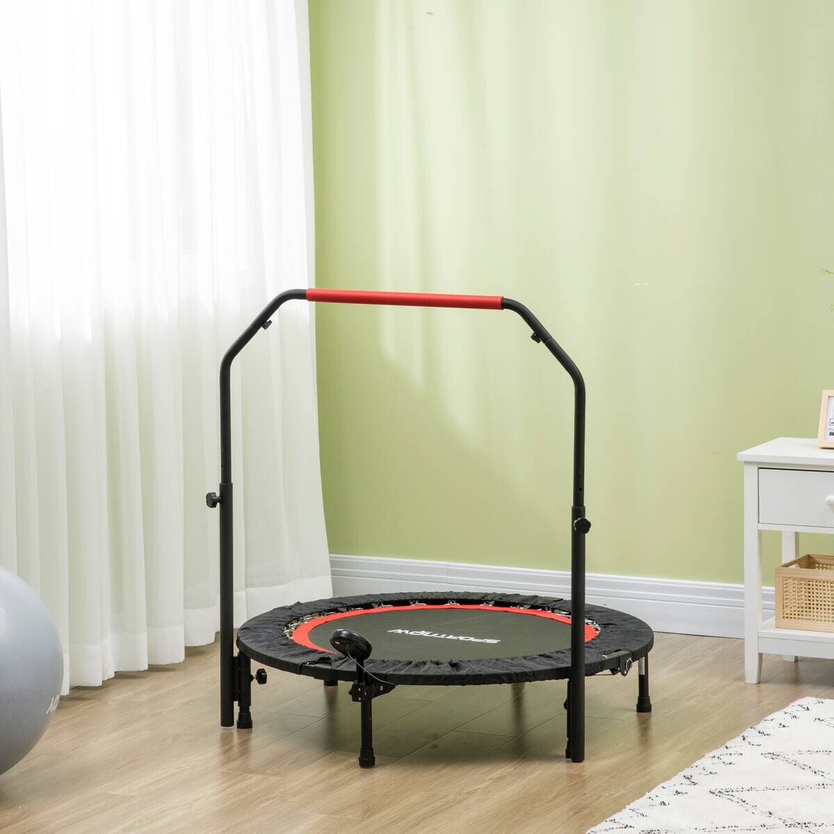 SPORTNOW Trampolin rot Nylon B/H/L: ca. 102x123x102 cm