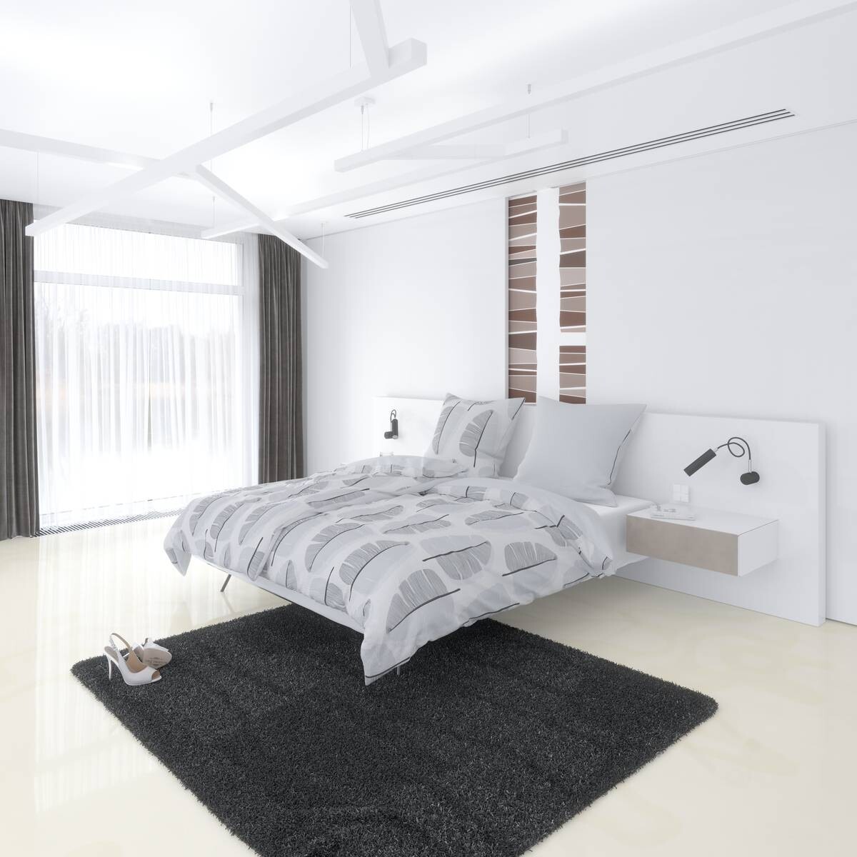 Baumwoll Bettwäsche Seersucker