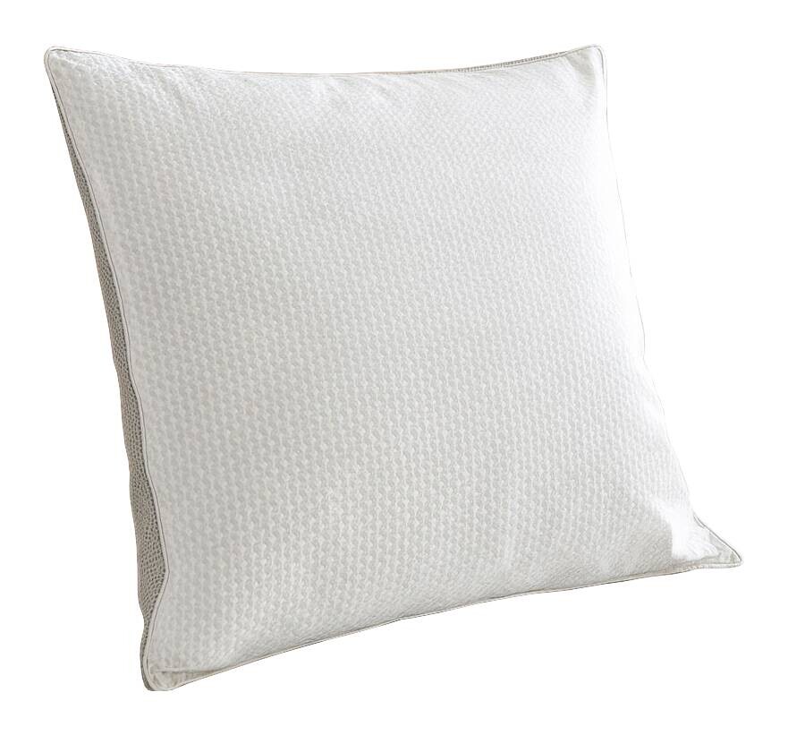 Kopfkissen weiß Bezug: 92% Polyester, 8% Polyamide Füllung: 100% Polyester B/L: ca. 80x80 cm