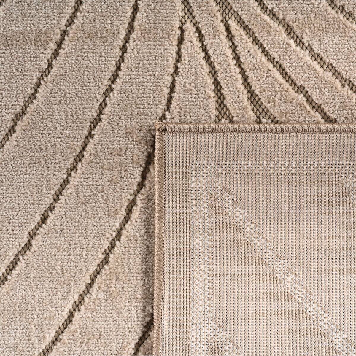 Ayyildiz Flachwebteppich NOVA beige B/L: ca. 280x370 cm