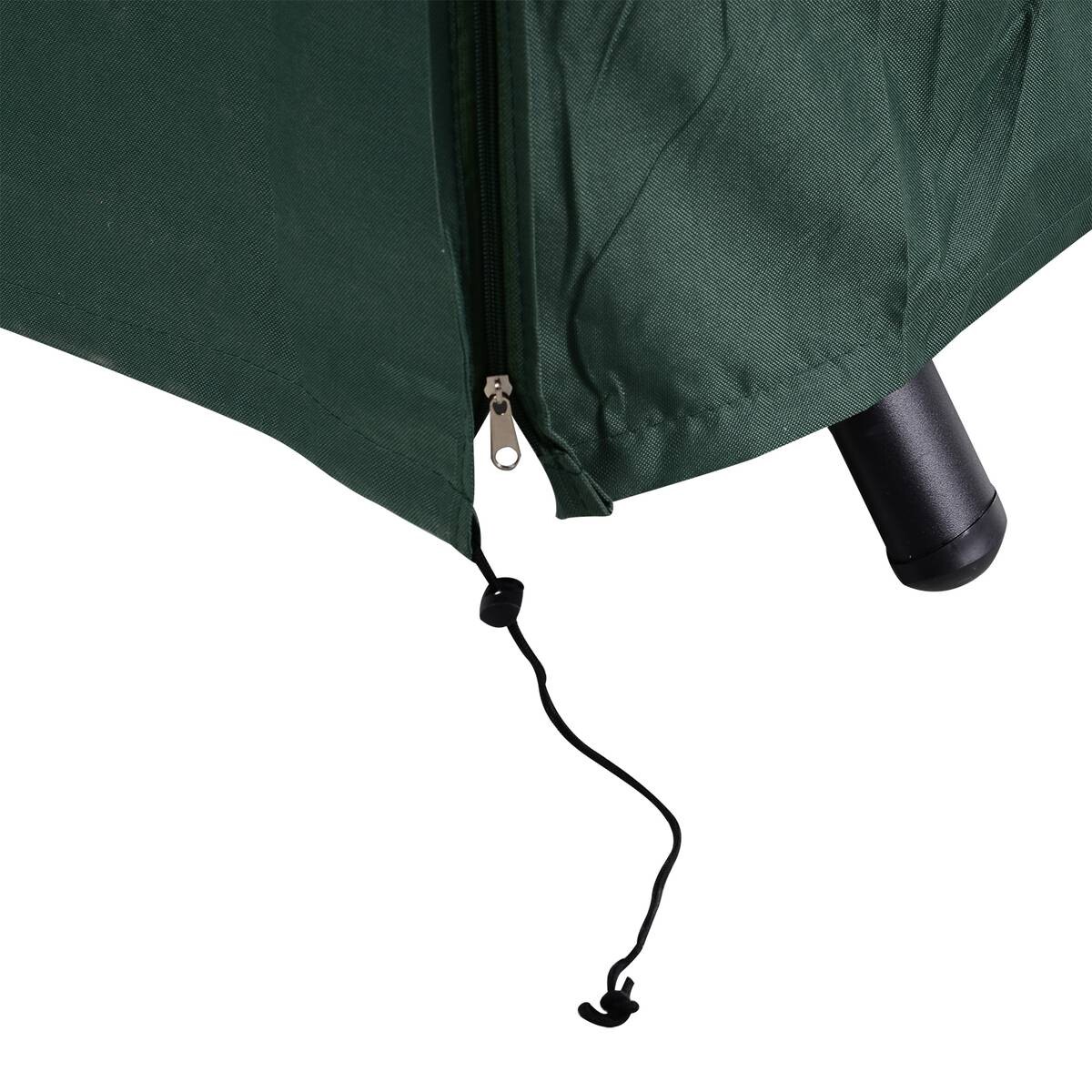 Outsunny Abdeckung für Hollywoodschaukel dunkelgrün Polyester-Mischgewebe B/H/L: ca. 124x164x205 cm