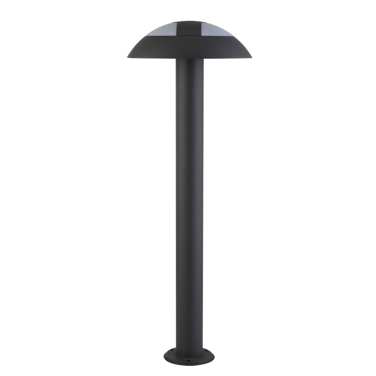 LED-Außenleuchte weiß dunkelgrau B/H/L: ca. 17x73x17 cm