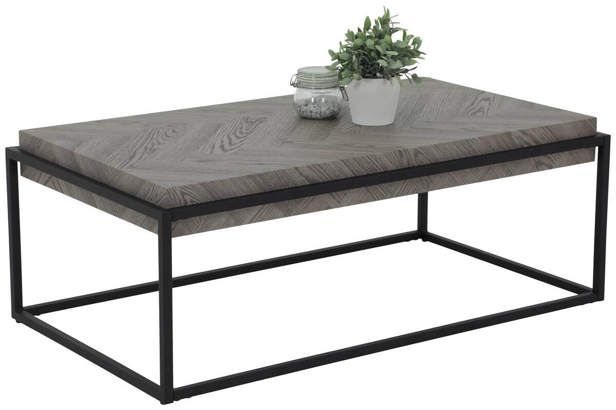Couchtisch Carlos grau B/H/T: ca. 114x42x64 cm