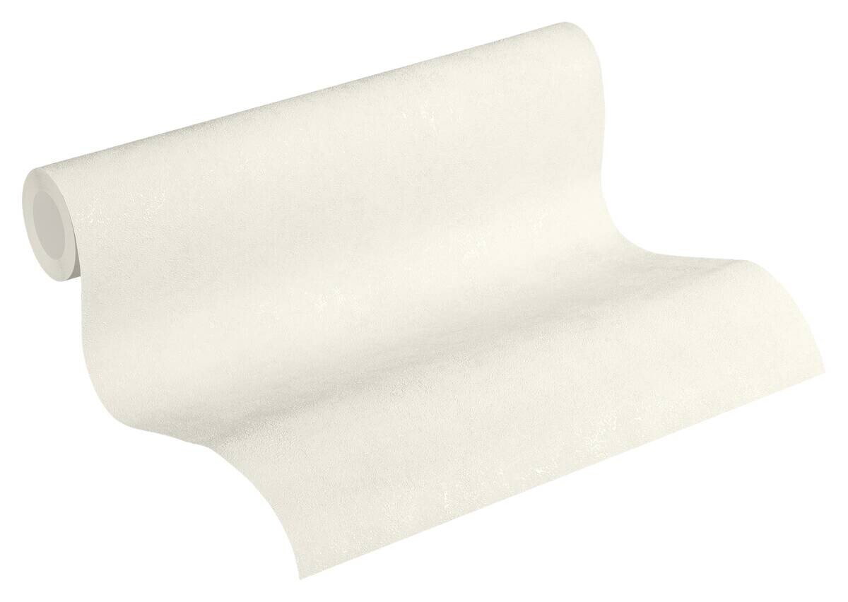 A.S.Creation Vliestapete weiß creme B/H/D: ca. 53x1005x8,8 cm