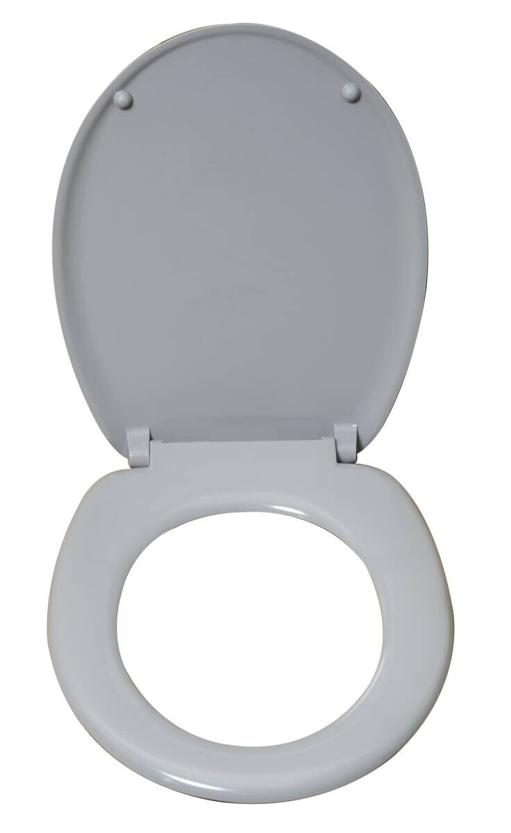 POCOline WC-Sitz Cassano grau Duroplast | grau
