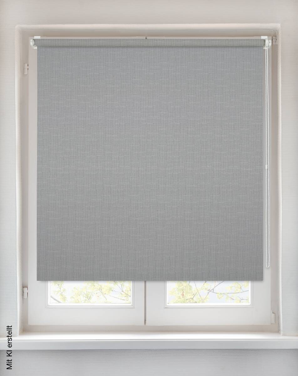 Boviva Rollo Struktur silber B/L: ca. 75x150 cm