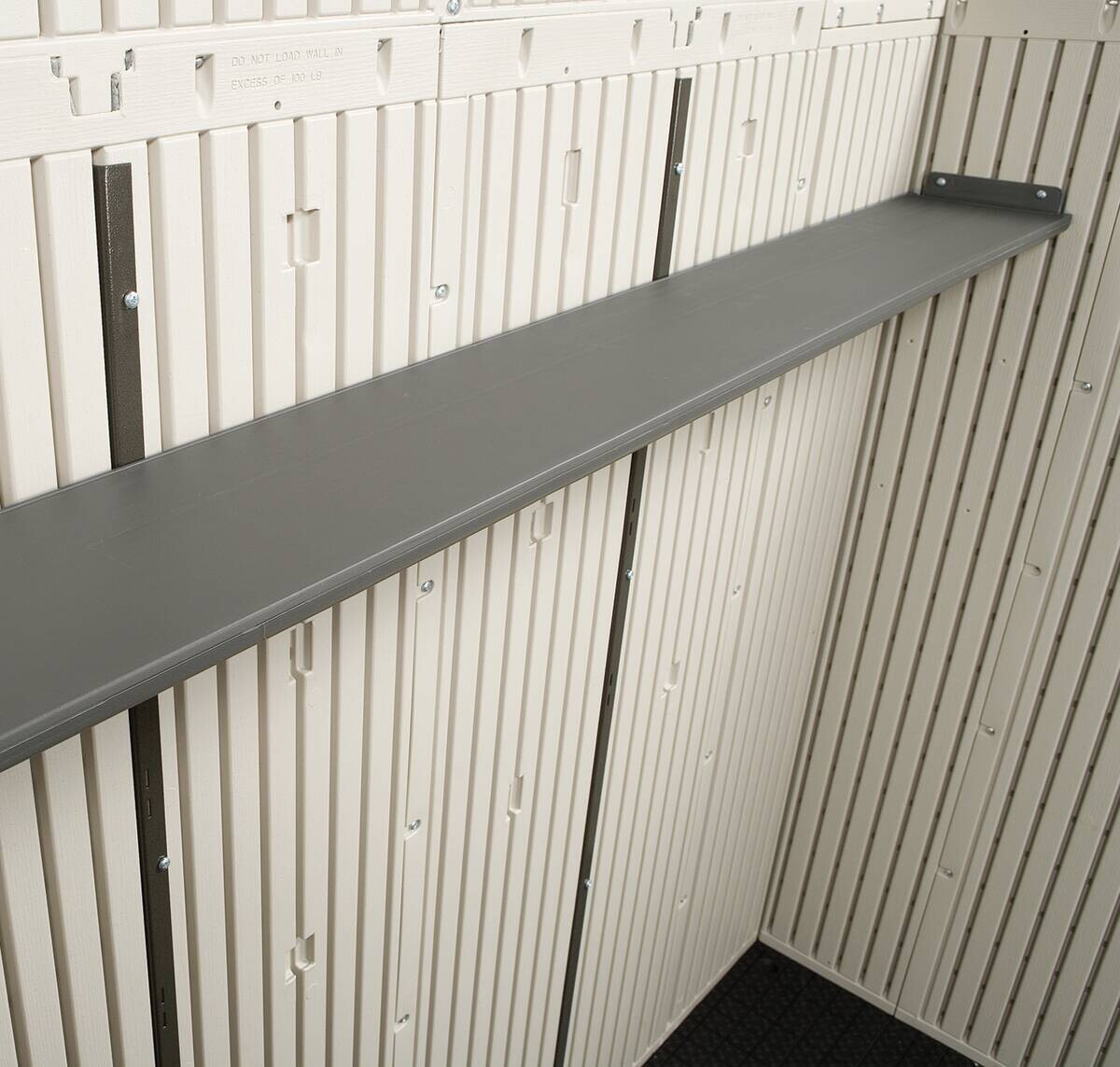 Lifetime Gerätehaus Residenz hellgrau B/H/L: ca. 457,2x243,84x243,84 cm