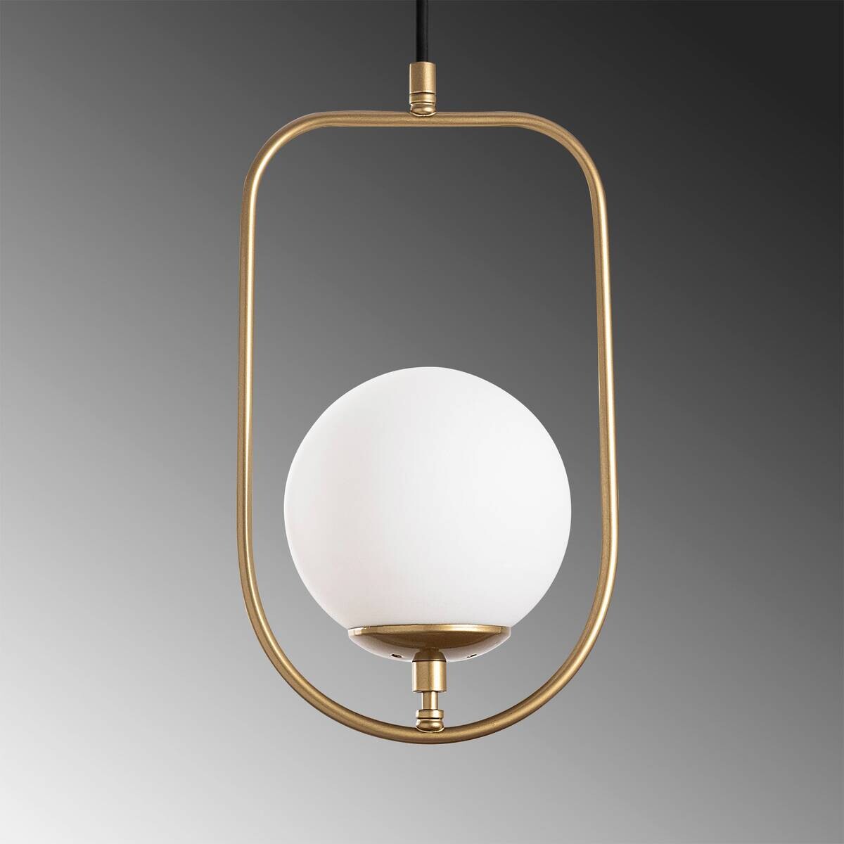 Opviq Pendelleuchte Skew gold B/H/T/L/D: ca. 15x171x15x15x15 cm E14 1 Brennstellen