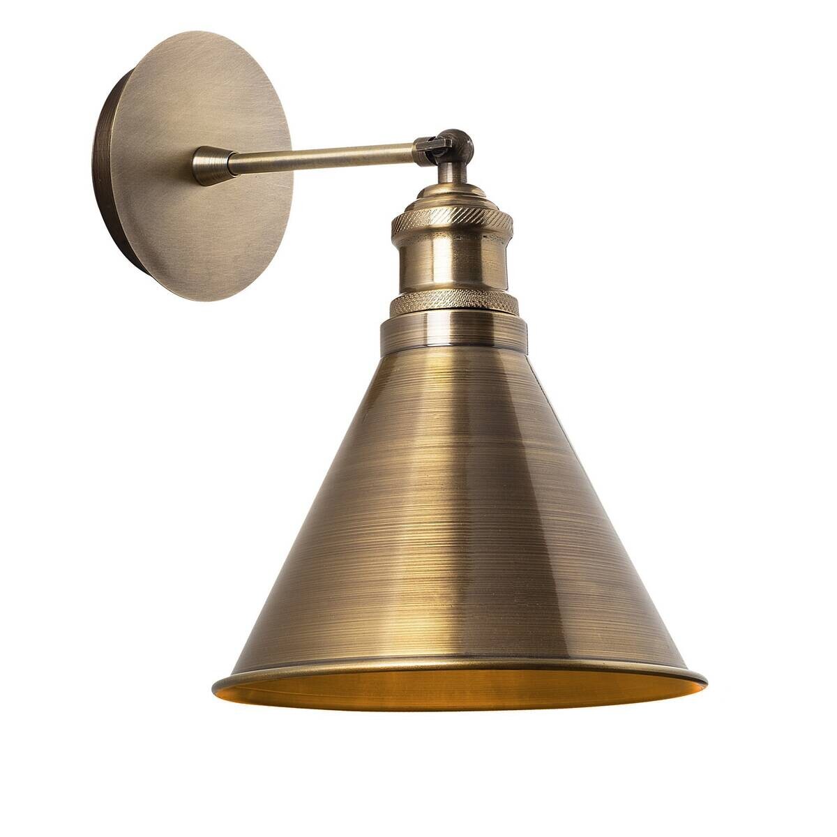 Opviq Wandleuchte Metall B/H/L: ca. 20x29x20 cm E27 1 Brennstellen