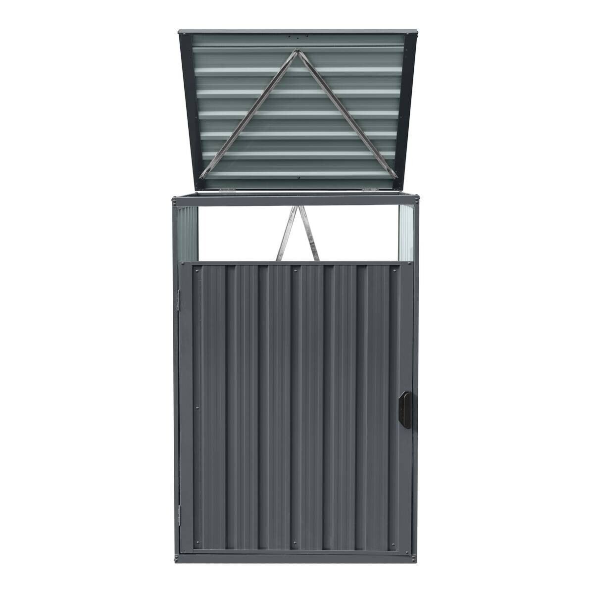 AXI Outdoor Living Mülltonnenbox Owen anthrazit B/H/L: ca. 80x122x80 cm
