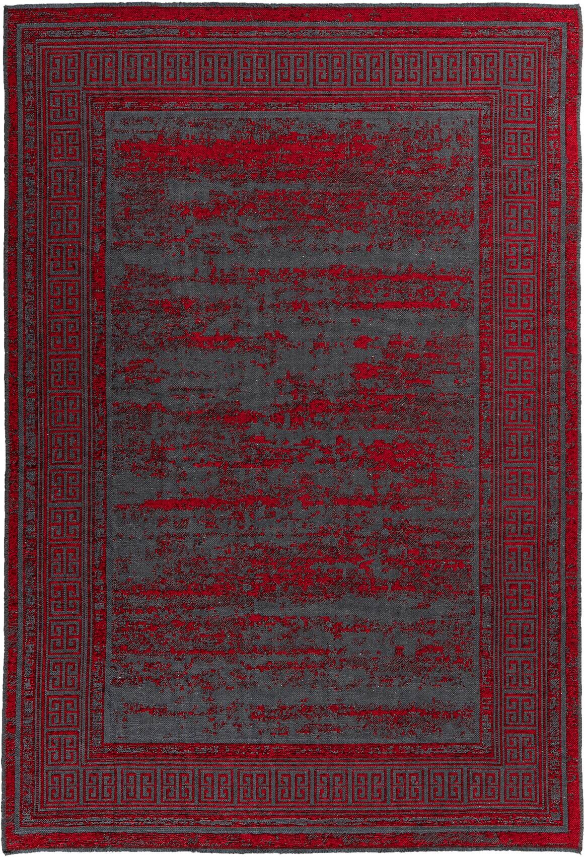 Kayoom Flachflorteppich Kalea 325 rot B/H/L: ca. 160x0,8x230 cm