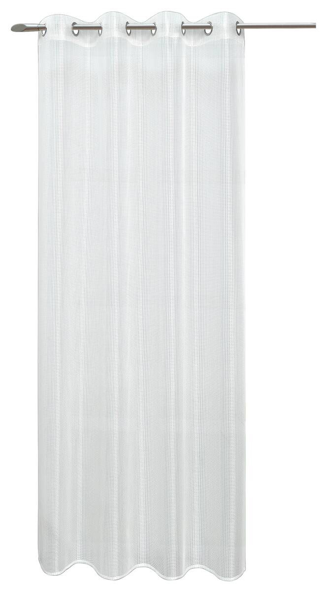 Ösenvorhang Eve champagner 100% Polyester B/L: ca. 140x245 cm