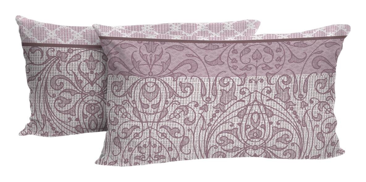Kissenbezug Satin beere 100% Baumwolle B/L: ca. 80x40 cm | beere | 80,00/40,00 cm