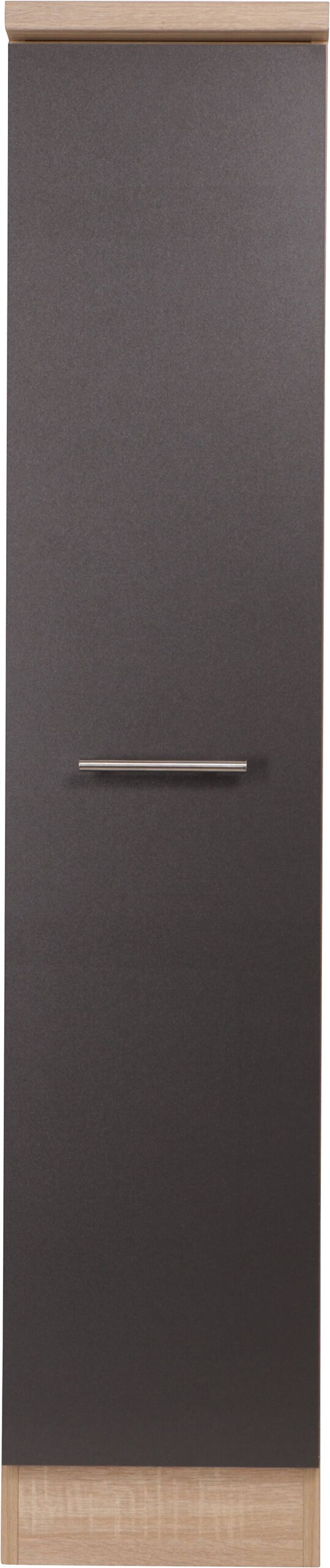Apothekerschrank Merle grau B/H/T: ca. 30x145x60 cm