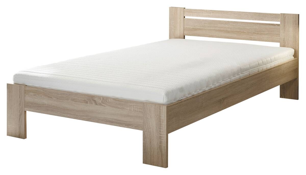 Futonbett Cannes Eiche Sonoma Nachbildung Liegefläche B/L: ca. 140x200 cm