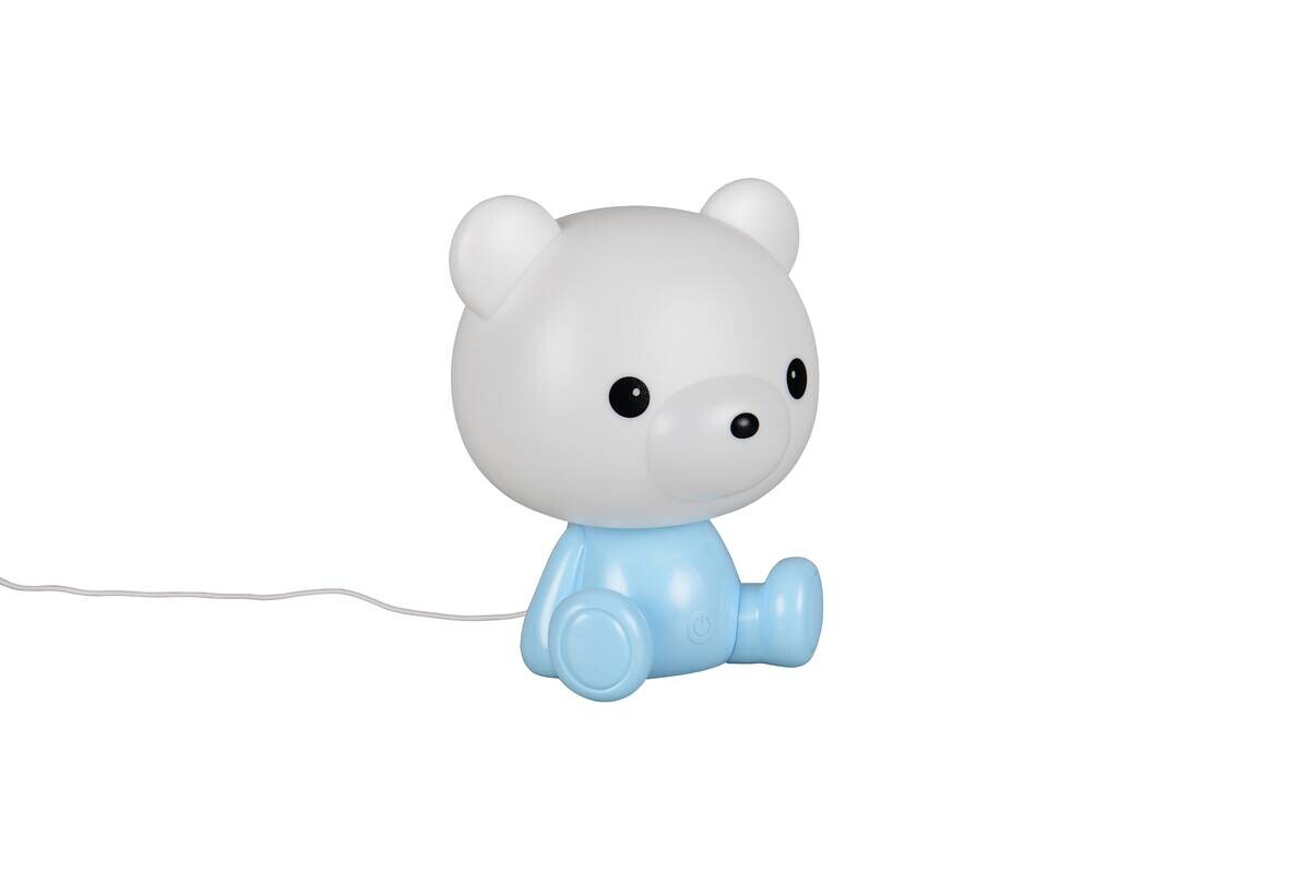 Reality LED Tischleuchte CUTIE blau Kunststoff B/H/T: ca. 21x25,5x19 cm 1 Brennstellen