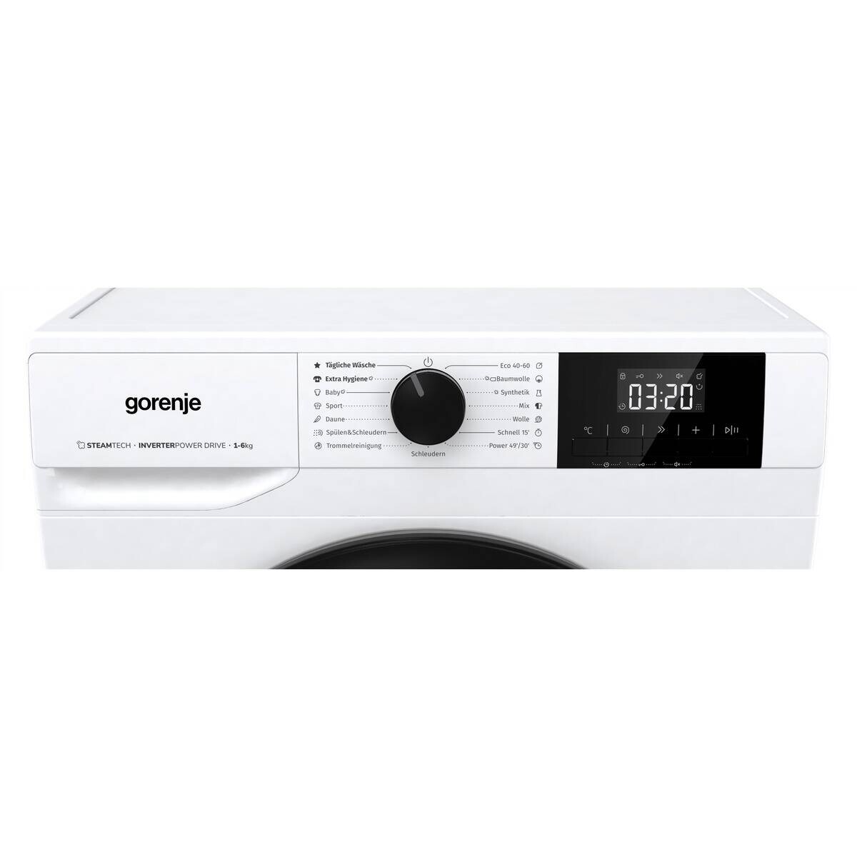 Gorenje Waschmaschine W3NGPI62SBS weiß B/H/T: ca. 60x85x44 cm ca. 6 kg