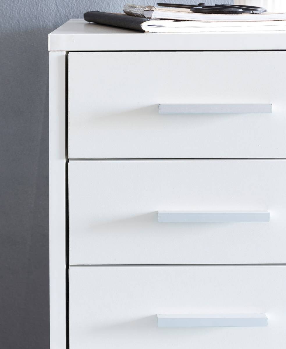 Rollcontainer braun Spanplatte B/H/T: ca. 33x63x63 cm