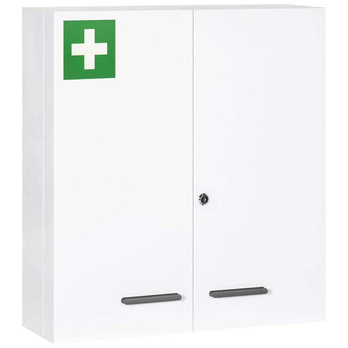 Medizinschrank weiß Polypropylen B/H/L: ca. 18x55x60 cm