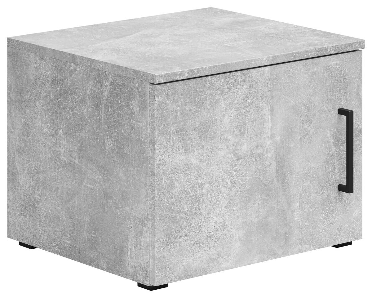 Aufsatz Multi-Stauraum Typ 10 Beton Optik B/H/T: ca. 45x35x40 cm