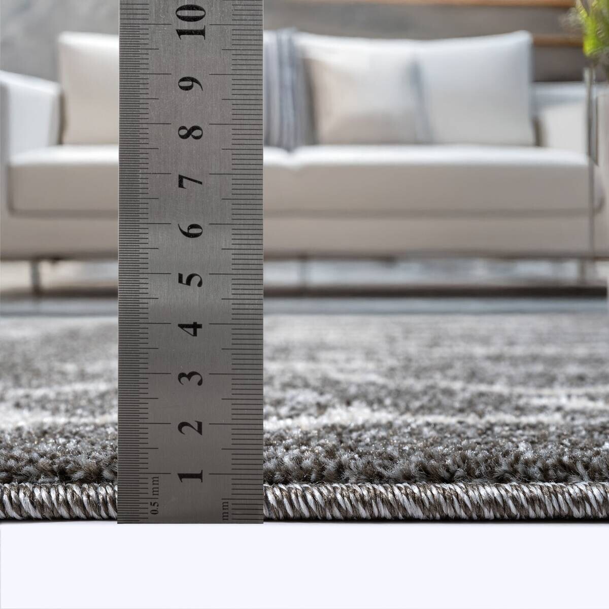 Sanat Teppich anthrazit B/L: ca. 290x200 cm