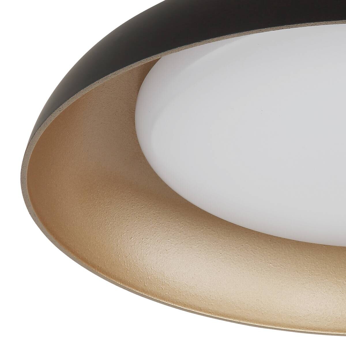 GLOBO LED-Deckenleuchte ORBIS weiß Metall H/D: ca. 9,5x48 cm 1 Brennstellen