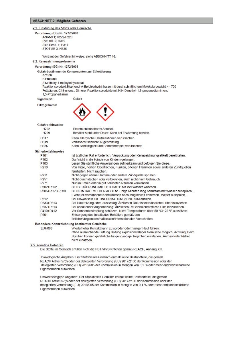 Super-Nova Rostschutz-Grundier-Spray grau ca. 0,4 l