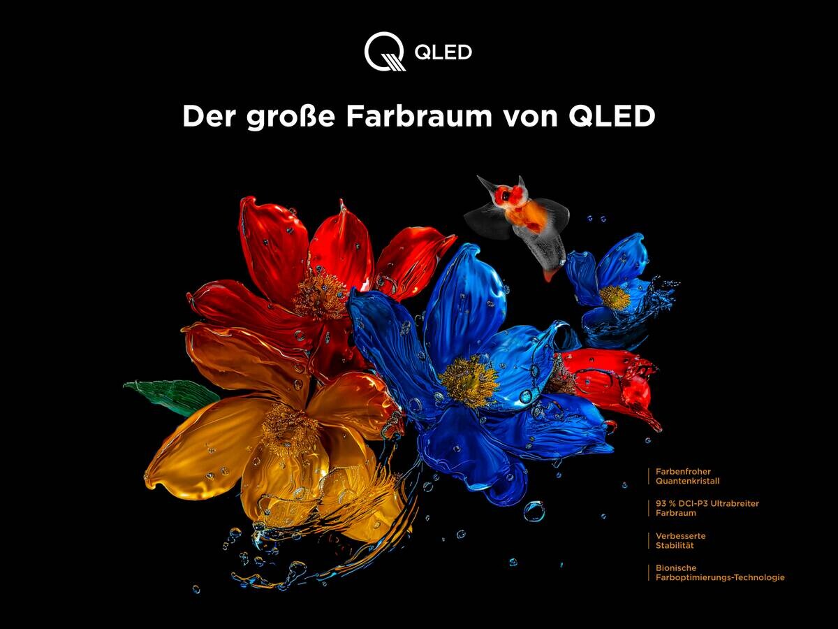 TCL LED-Fernseher 55T69CX1 B/H: ca. 123x75 cm