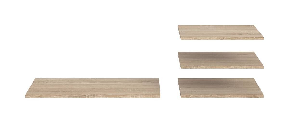 Einlegeböden-Set OAKLAND Eiche Sonoma B/H/T: ca. 78x1,6x48 cm