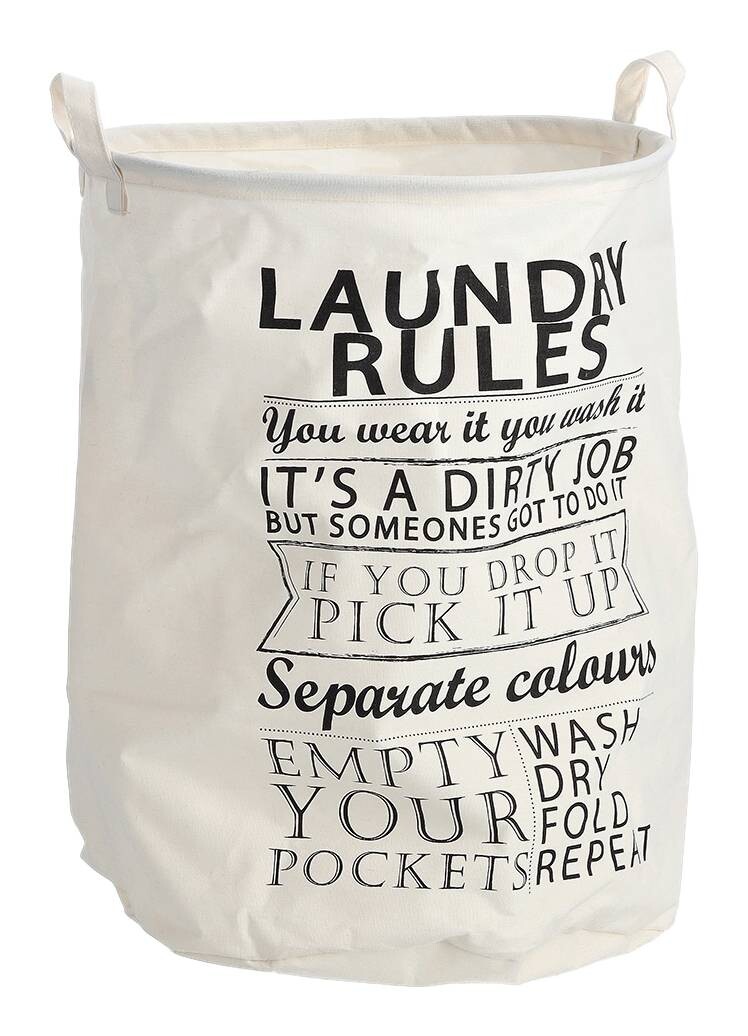 Zeller Wäschesammler Laundry Rules