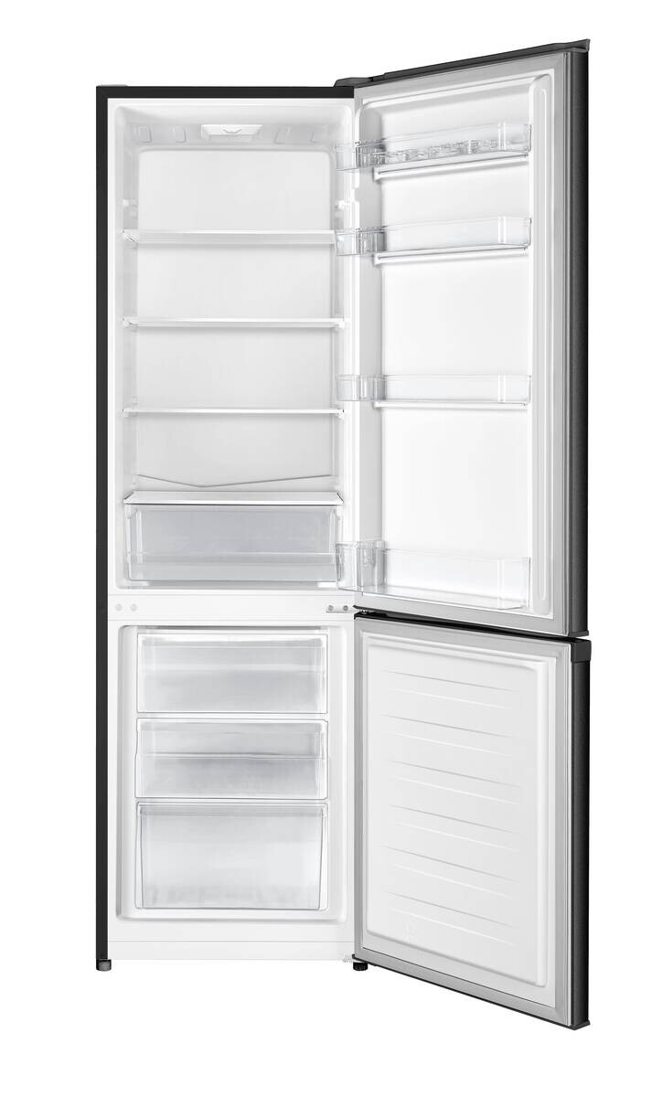 Gorenje Kühl-/Gefrierkombination RK418DPS4I EEK: D Spektrum: A bis G Kühlen: 198 Gefrieren: 71 39dB schwarz B/H/T: ca. 55x180x55,5 cm