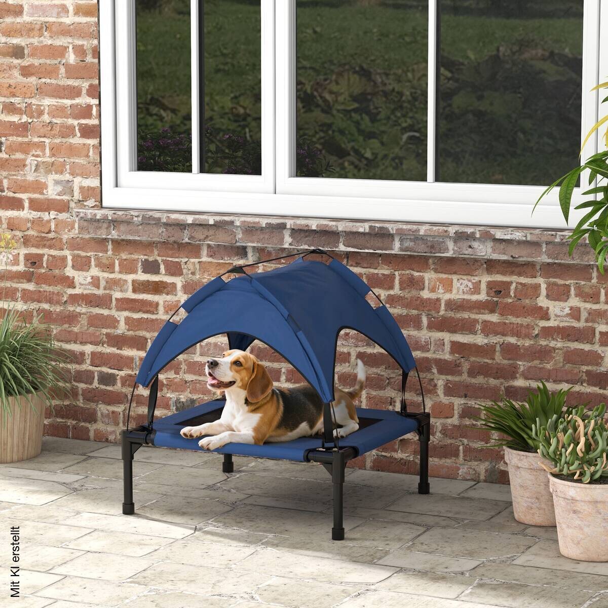 PawHut Erhöhtes Hundebett