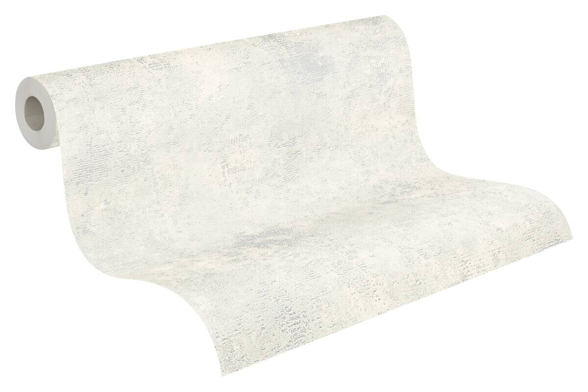 A.S.Creation Vliestapete grau silber weiß B/H/D: ca. 53x1005x9,2 cm