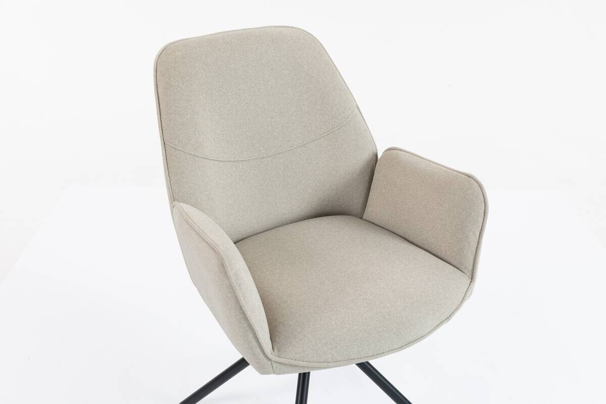 Armlehnstuhl Senso beige B/H/T: ca. 61x89x63 cm